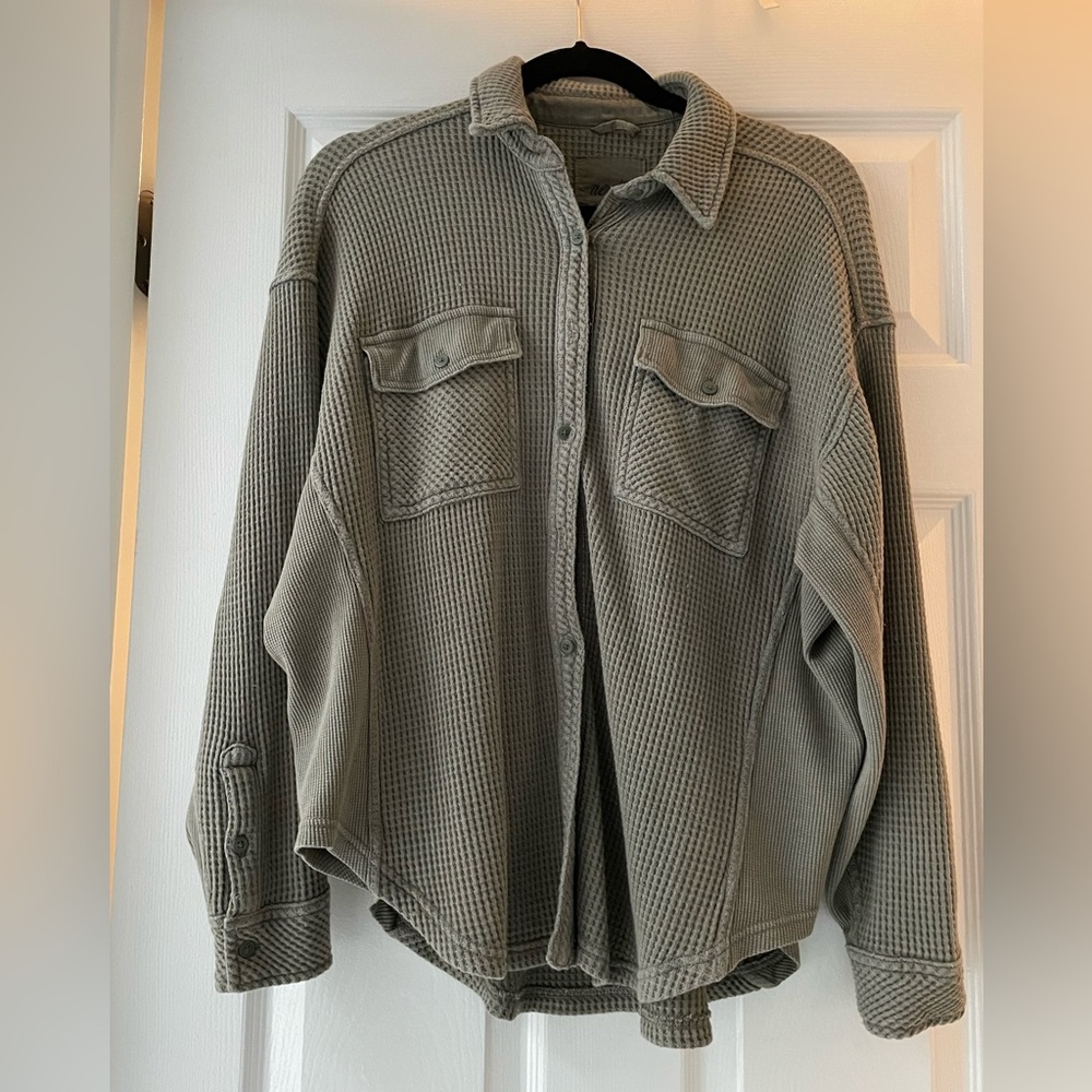 Aerie Lumberjane Waffle shirt